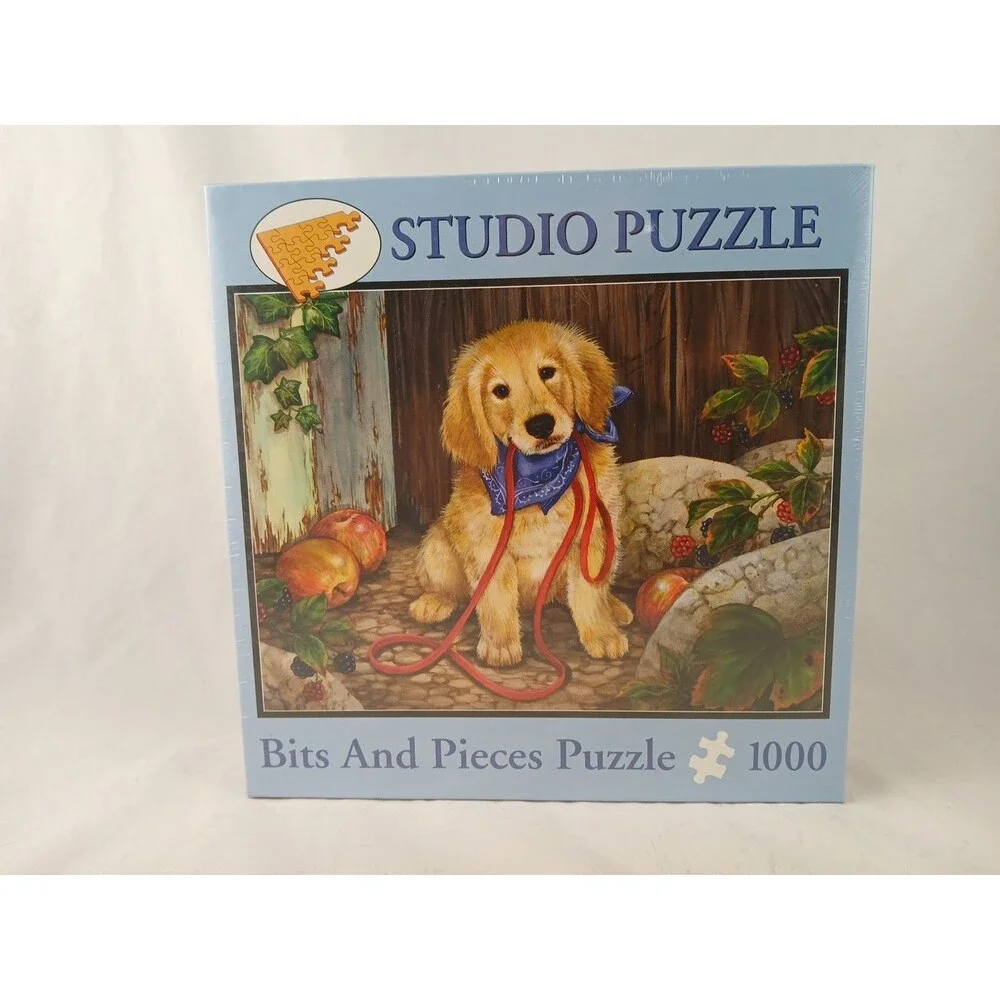 Bits and Pieces 1000 Piece Jigsaw Puzzle-Take Me With You-Dog-NEW/SEALED!